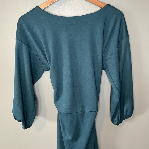 Free People Bianca Corset Back Mini Dress - Sample - Teal - Picture 4 of 9